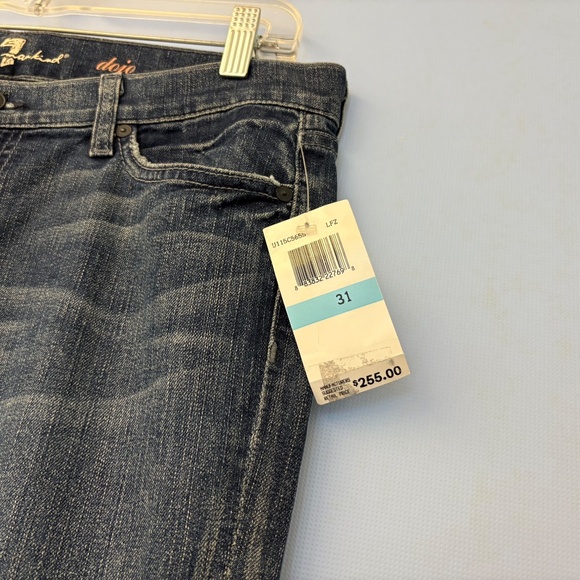 NWT  7 For All Mankind Dojo Flared Jean 31/33 - Picture 6 of 13